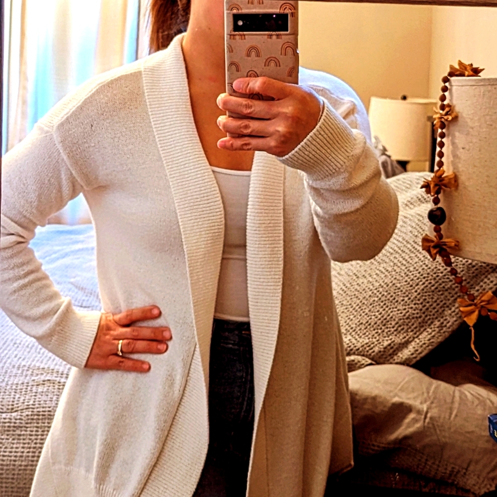 Lou & Grey Open Front Cardigan